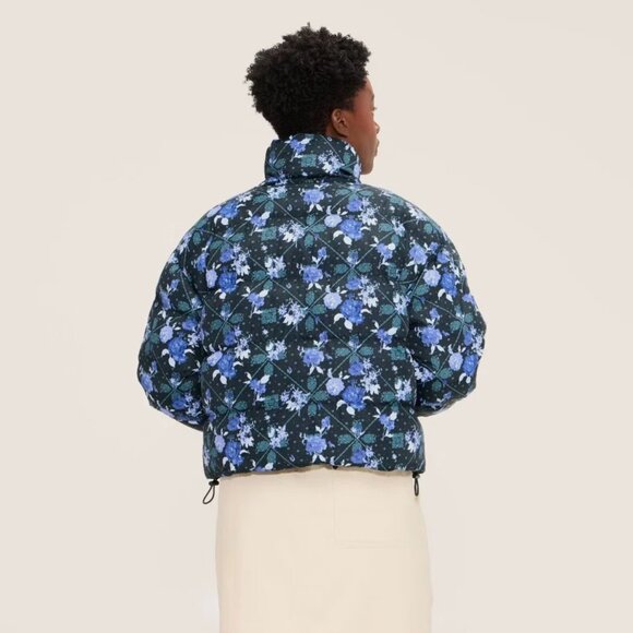 NWT Woolrich x Target Floral Puffer Jacket - Picture 2 of 10